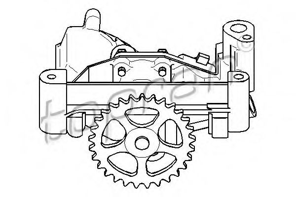  Bomba de óleo Peugeot 205 I hatchback (741A, C) (1983 - 1987) I